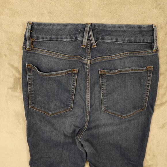 Good American Good Curve Skinny Jeans Size 6/28 Blue High Rise - Picture 10 of 11